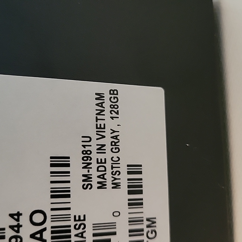 Samsung Galaxy Note20 56 Verizon Smartphone - Picture 3 of 7